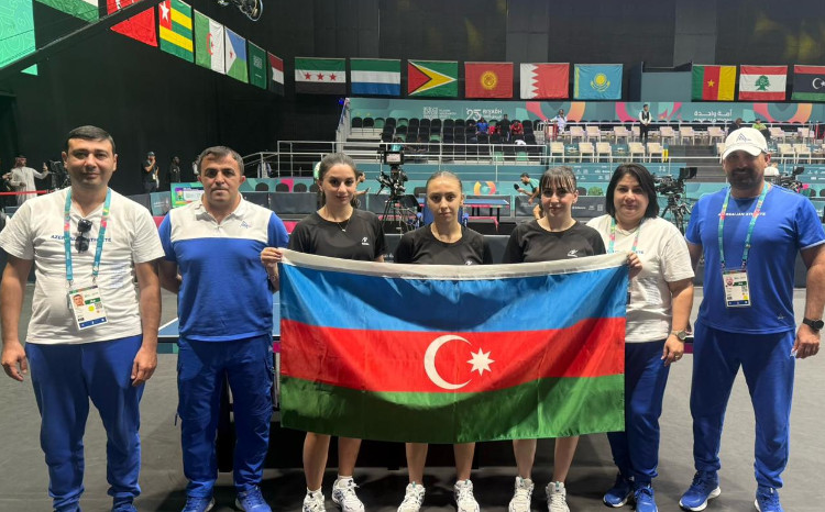 Stolüstü tennisçilər İslam Həmrəyliyi Oyunlarının yarımfinalına yüksəliblər 