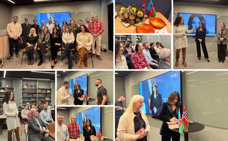 Osloda əməkdar artist Dilarə Əliyeva ilə “Bir gülüş günü” adlı görüş keçirilib 