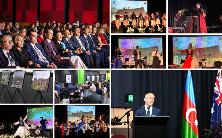 Avstraliyanın Sidney şəhərində Zəfər Günü təntənə ilə qeyd olunub 