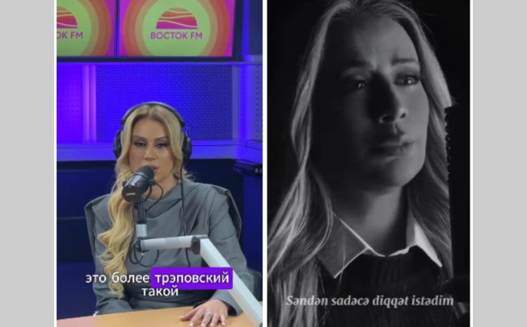 Roza Zərgərli Rusiyanın Vostok FM-nə danışdı: “İstədim” hiti təsadüfən viral oldu 