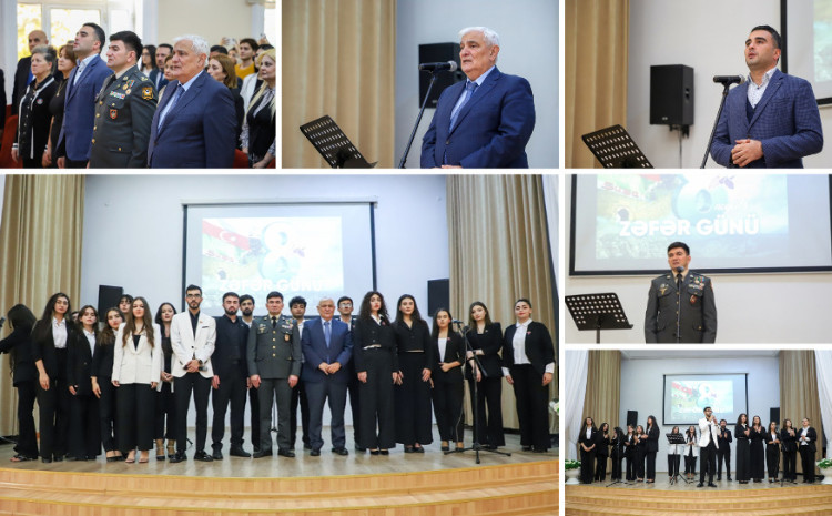 ADU-da Zəfər Gününün 5 illiyi qeyd olunub 