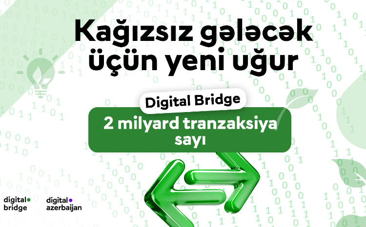 Dövlət qurumları arasında məlumat mübadiləsinin həcmi 2 milyardı keçib 