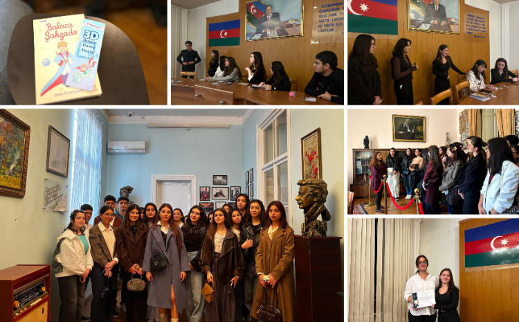 ADPU tələbələrinin maraqlı həftəsonu - ekskursiya, kitab müzakirəsi 