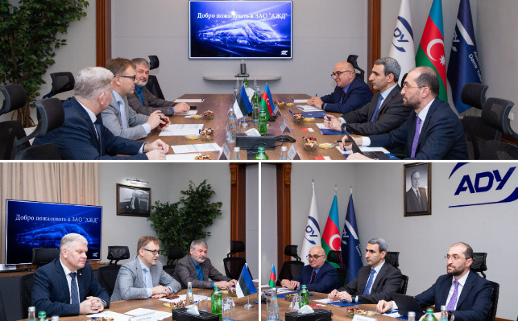 Azərbaycan və Estoniya arasında dəmir yolu sahəsində əməkdaşlığının genişləndirilməsi müzakirə edilib 