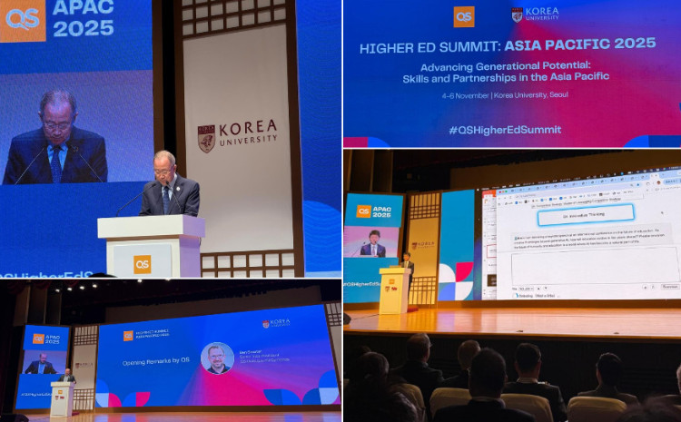 Делегация БГУ принимает участие в мероприятии «QS Higher Ed Summit: Asia Pacific 2025» 