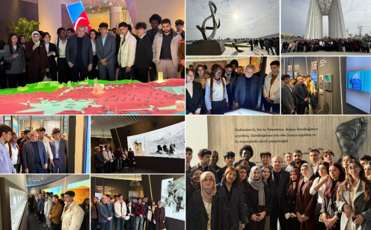 BDU kollektivi Zəfər muzeyini ziyarət edib 
