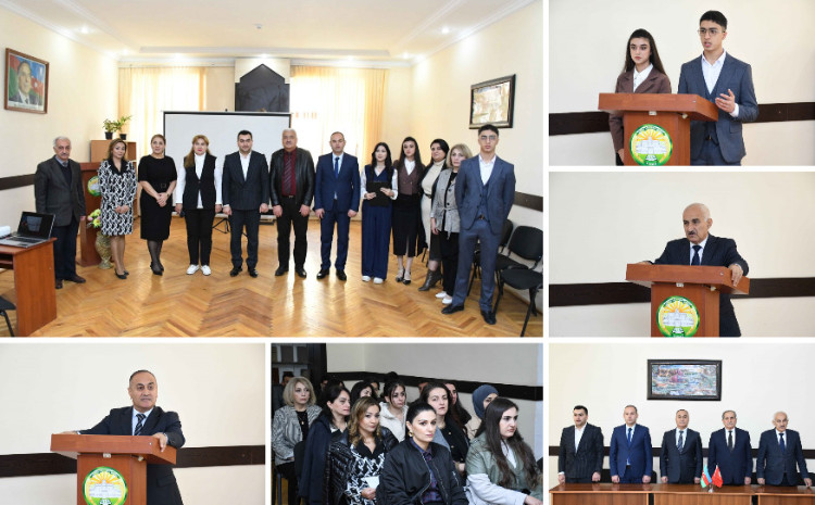 ADAU-da Milli Dirçəliş Günü ilə əlaqədar tədbir keçirilib 