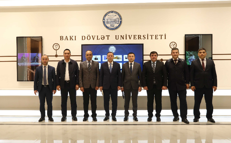 Özbəkistanın Biznes və Elm Universitetinin nümayəndə heyəti BDU-da 
