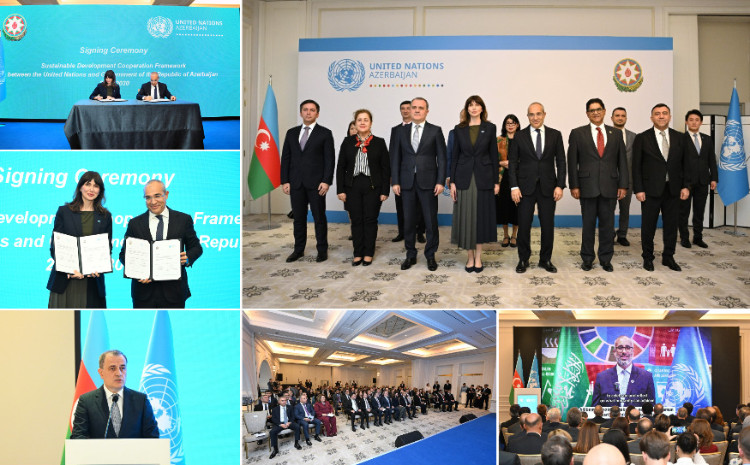 Azərbaycan və Birləşmiş Millətlər Təşkilatı 2026–2030-cu illər üçün Əməkdaşlığa dair Çərçivə Sənədini imzalayıb 
