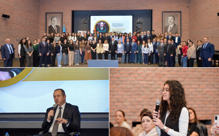 BDU tələbələri “Danışır təcrübə” layihəsində 