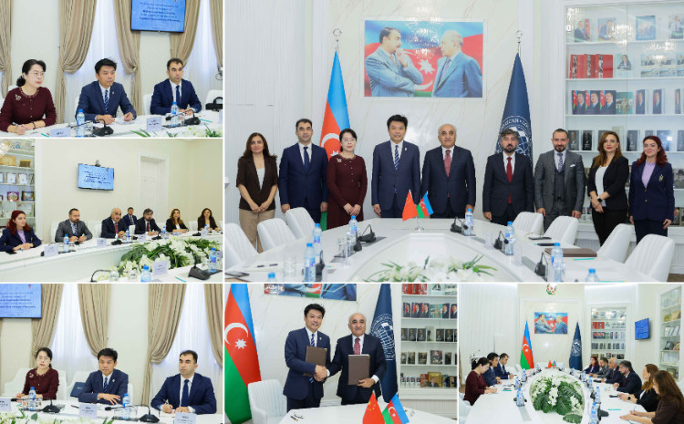 UNEC və Pekin Xarici Dillər Universiteti əməkdaşlığa başlayır 