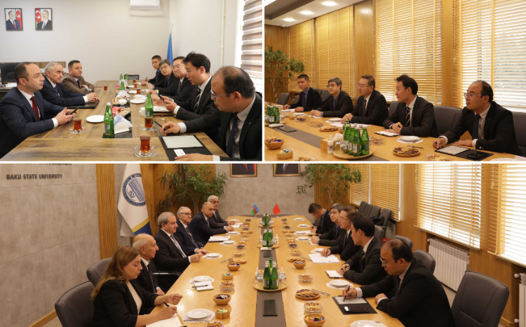 Делегация Шанхайского университета политических наук и права посетила БГУ 