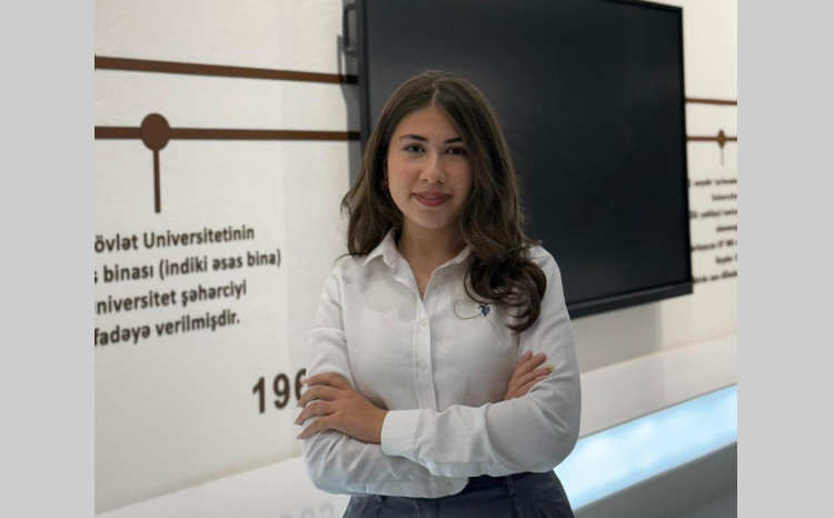 BDU tələbəsi Gənclər Fondunun dəstəyi ilə “İlham Əliyev - Zəfər amili” adlı layihə həyata keçirir 