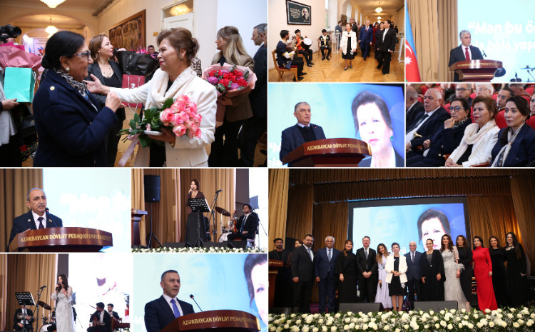 “Mən bu ömrü elə belə yaşadım” - ADPU-da professor Mahirə Hüseynovanın 65 illik yubileyi 