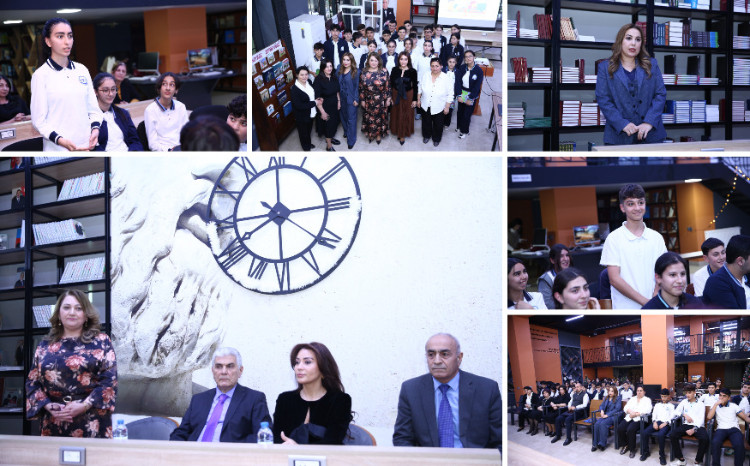 ADPU-da elmi-maarifləndirici görüş: “Süni intellekt və kitabxanalar: Məktəbdən rəqəmsal gələcəyə” 