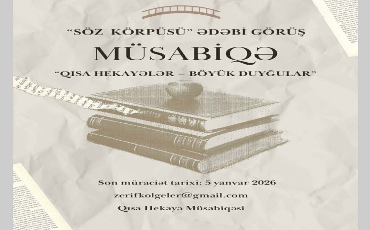 Qısa hekayə müsabiqəsi elan edildi - Şərtlər 