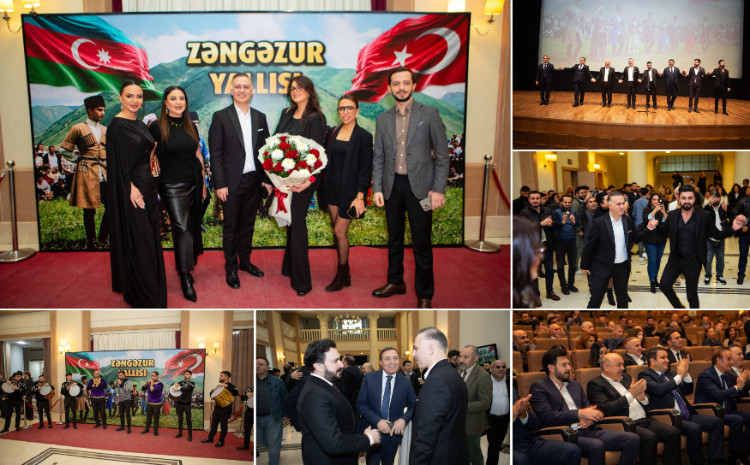 Prezidentin ad gününə həsr olunan "Zəngəzur yallısı" təqdim olundu 