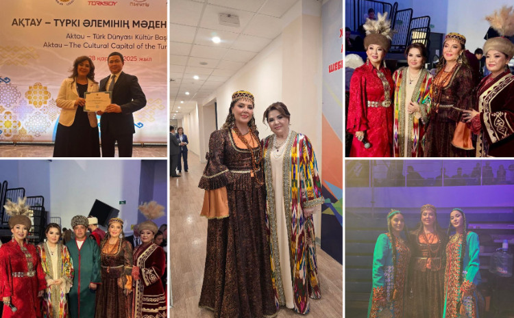 TÜRKSOY-un mükafatı Gülüstan Əliyevaya – Aktauda zirvəyə yüksələn çıxış 