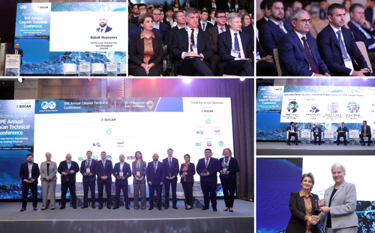 Bakıda SPE 2025 Xəzər Texniki Konfransının açılışı olub 