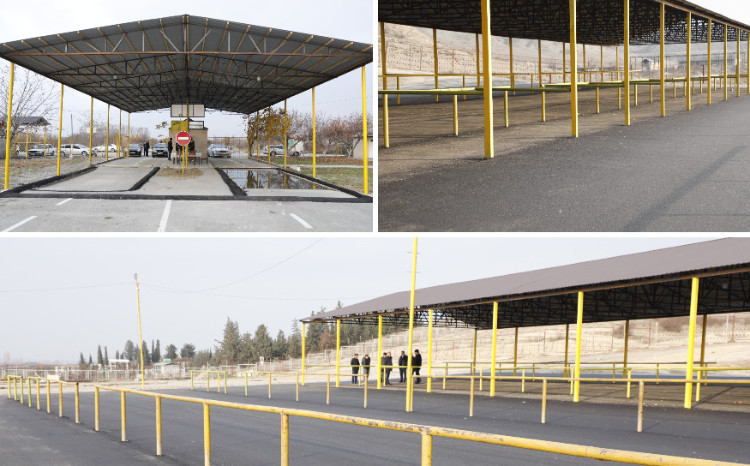 Göyçayda heyvan bazarı müasir tələblərə uyğunlaşdırılıb - VİDEO