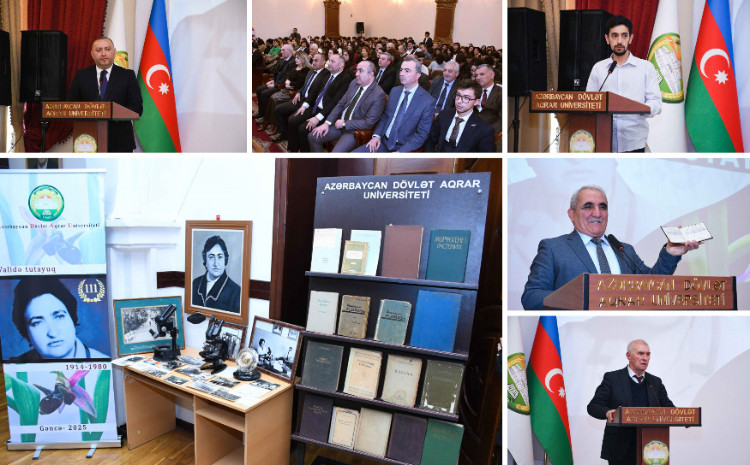 ADAU-da Validə Tutayuqun 110 illik yubileyi qeyd olunub 