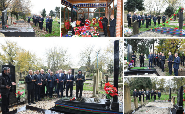 Rayon rəhbəri Qızılağac ərazisində şəhid məzarlarını ziyarət etdi 