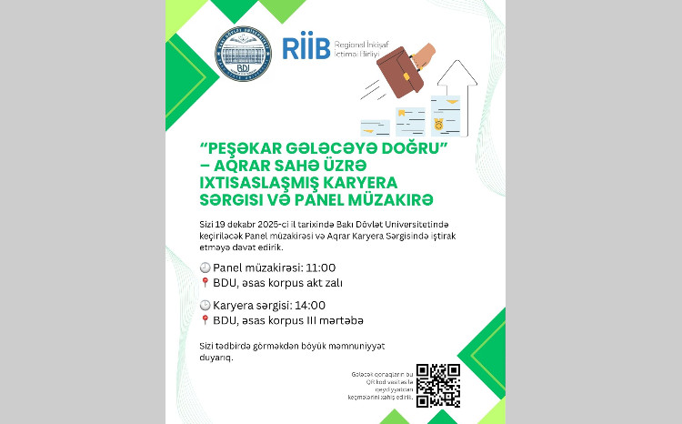 BDU-da növbəti ixtisaslaşmış karyera sərgisi keçiriləcək 
