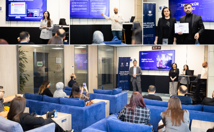 Media nümayəndələri üçün kibermaarifləndirmə təlimi keçirilib 