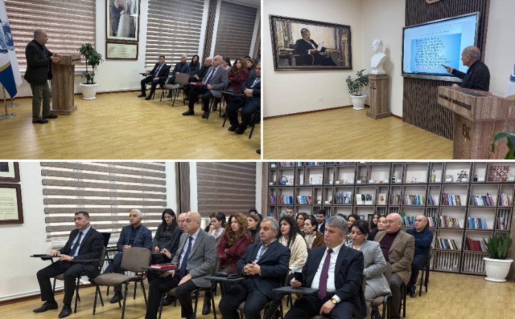 Профессор Кавказского университета Карса провел мастер-класс в БГУ 