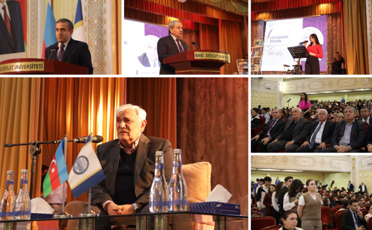 В БГУ прошла встреча с народным писателем, академиком Камалом Абдуллой 