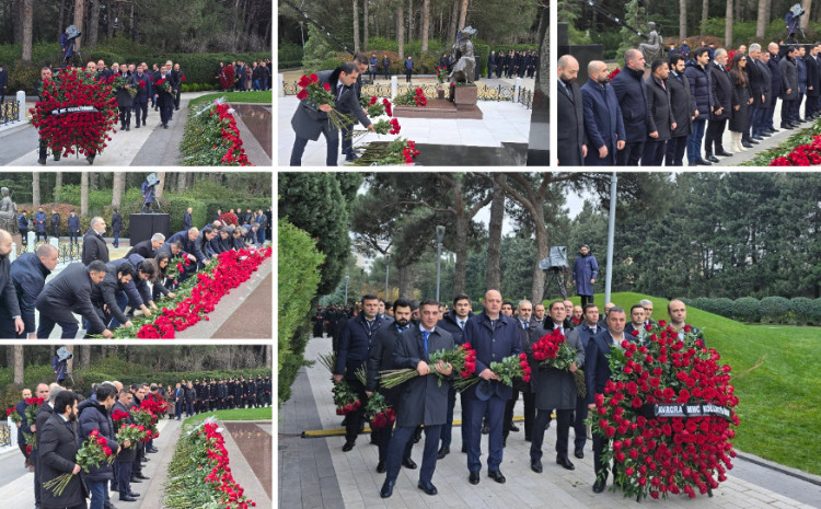 “Avrora” MMC kollektivi Ulu Öndər Heydər Əliyevin xatirəsini ehtiramla yad edib 