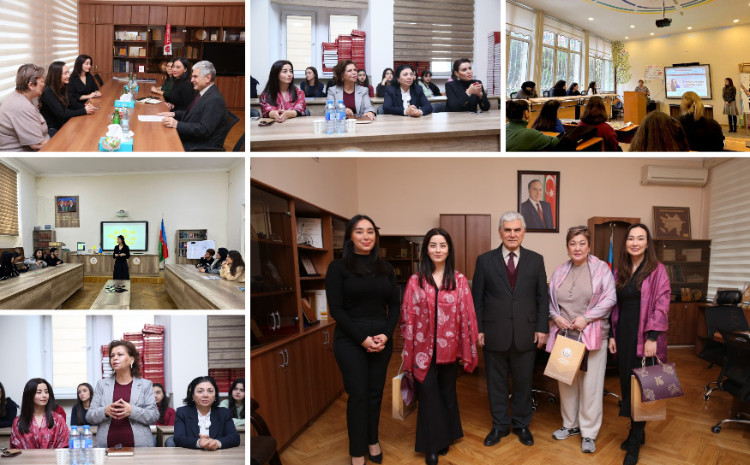 ADPU-da Türkiyə və Qazaxıstandan olan müəllimlərlə birgə beynəlxalq təcrübə mübadiləsi həyata keçirilib 