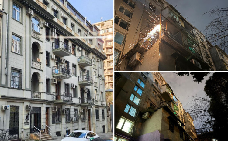 Tarixi binada qanunsuz müdaxilənin qarşısı alındı 