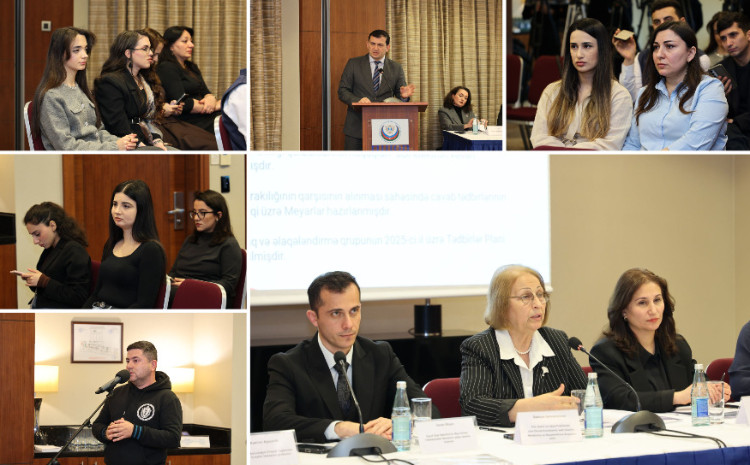 Məişət zorakılığının qarşısının alınması sahəsində monitorinq və əlaqələndirmə qrupunun fəaliyyətinə dair mətbuat konfransı keçirilib 