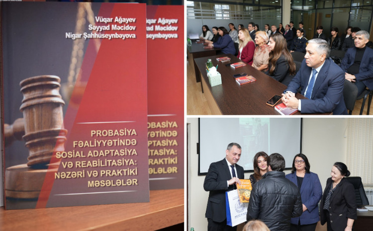 Probasiya ilə bağlı kitabın təqdimatı keçirilib 
