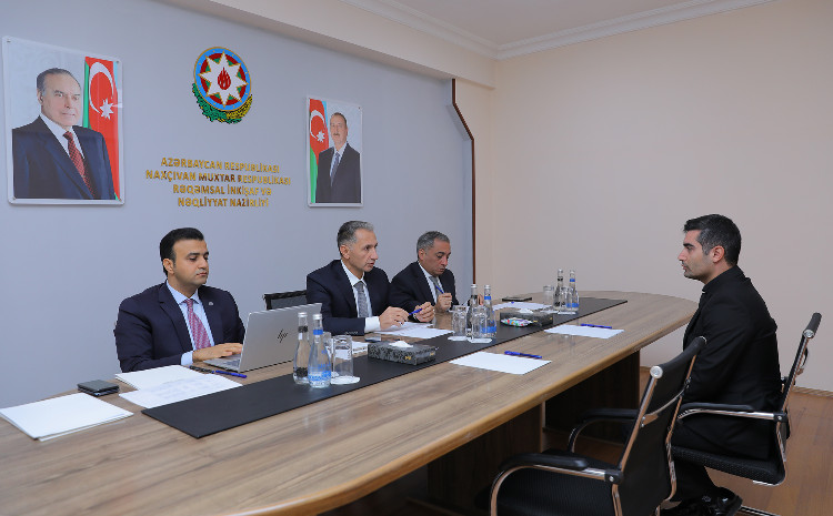 Nazir Rəşad Nəbiyev Naxçıvanda vətəndaşları qəbul edib 