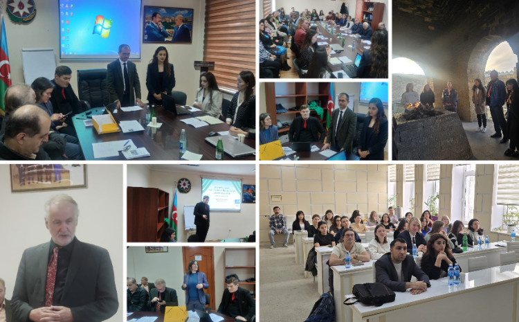 Almaniya Universitetinin nümayəndələri Coğrafiya İnstitutunda olublar 