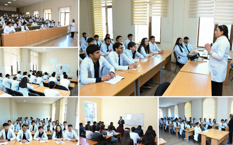 ADAU-da ilk dərs saatları Ümummilli Lider Heydər Əliyevə həsr olunub 