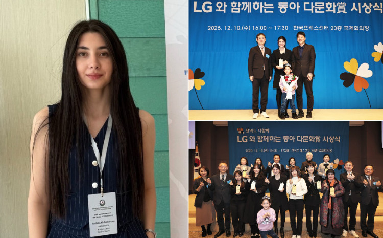 Diaspor fəalları fərqləniblər 