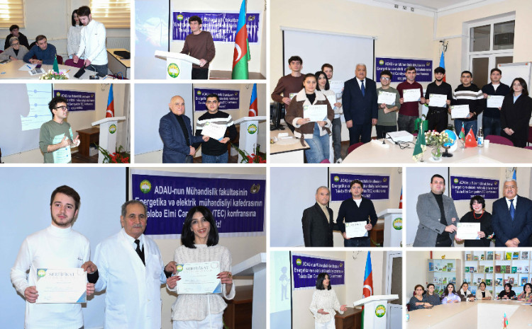 Energetika və elektrik mühəndisliyi kafedrasında TEC-in konfransı keçirilib 