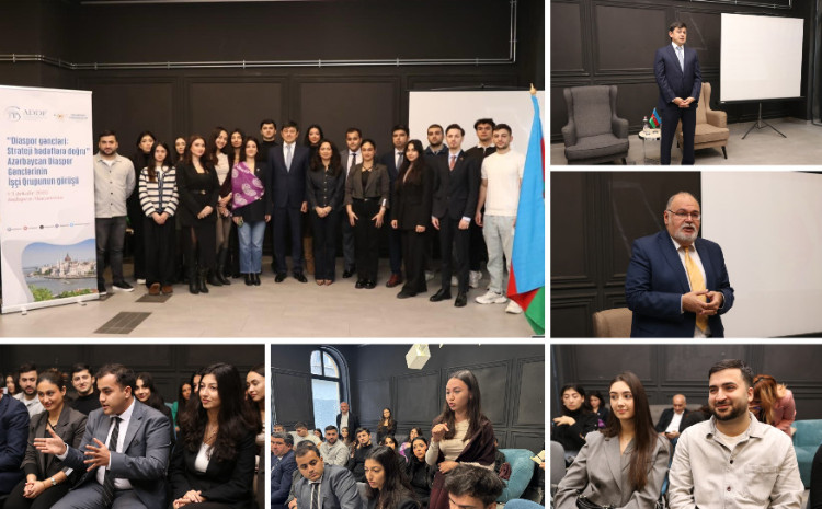 Budapeştdə diaspor gənclərinin toplantısı keçirilib 