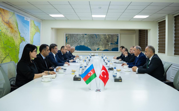 Türkiyə nümayəndə heyəti ilə işgüzar görüş keçirilib 