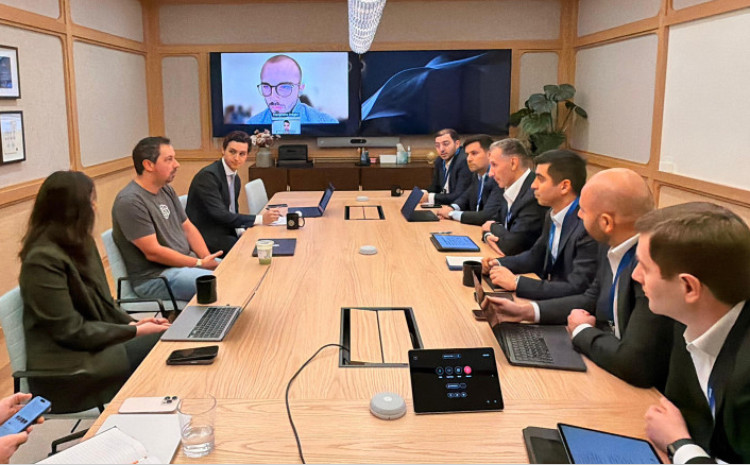 Nazir Rəşad Nəbiyev “OpenAI” şirkətinin tətbiqi tədqiqatlar ofisinin rəhbəri ilə görüşüb 