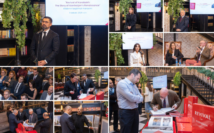 В Бакинском книжном центре состоялась презентация инновационного книжного проекта “Возрождение Карабаха: История азербайджанского Ренессанса” 