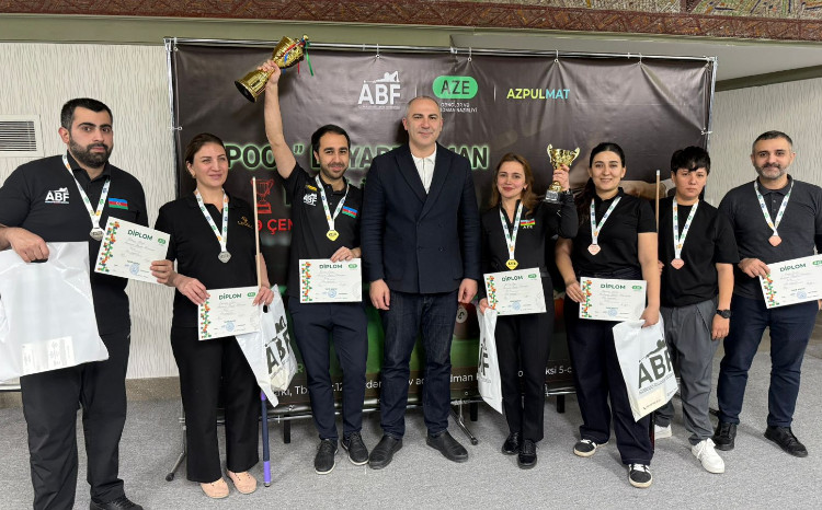 Pool bilyard üzrə ölkə çempionatı uğurla başa çatdı 