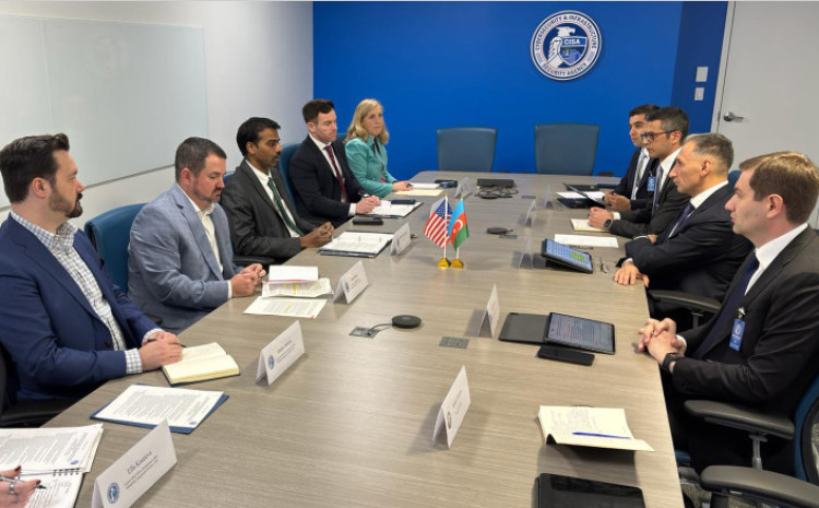 Nazir Rəşad Nəbiyev ABŞ-də Kibertəhlükəsizlik və İnfrastruktur Təhlükəsizliyi Agentliyinin rəhbəri ilə görüşüb 