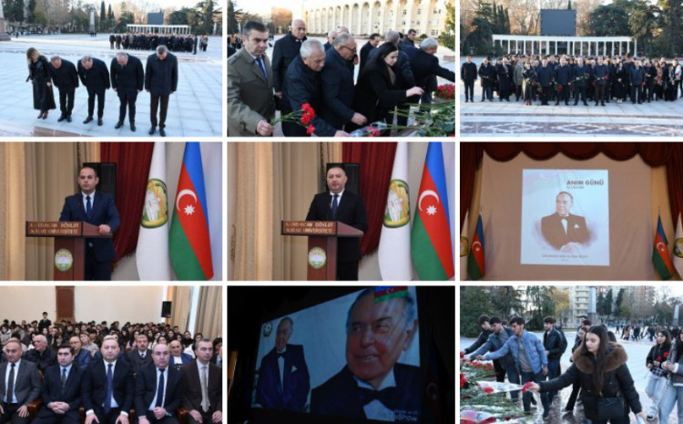 ADAU-da Ulu Öndər Heydər Əliyevin anım gününə həsr olunan tədbir keçirilib 
