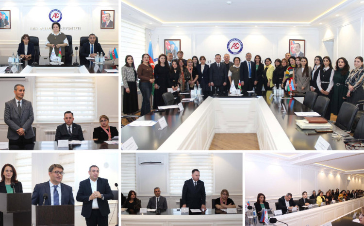 BAAU-da dayanıqlı inkişafa dair Respublika Elmi Konfransı keçirilib 