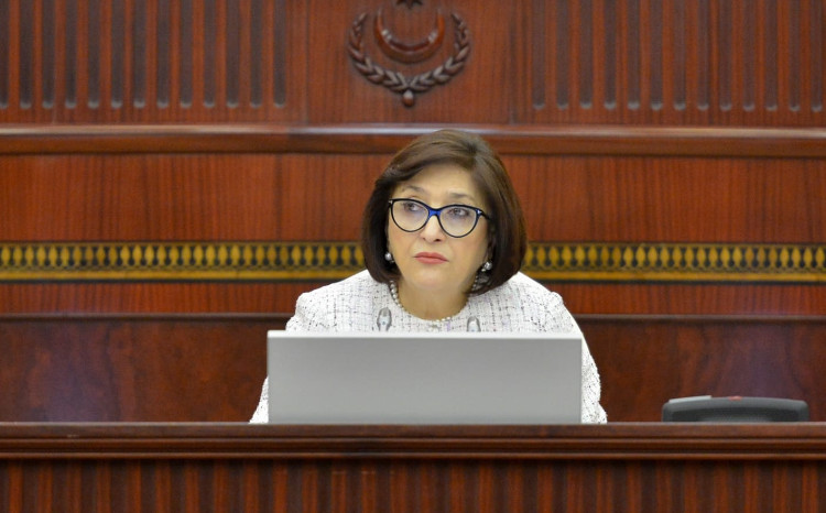 Milli Məclisin sədri Sahibə Qafarovanın parlamentin 23 dekabr 2025-ci il tarixli iclasında  çıxışı 