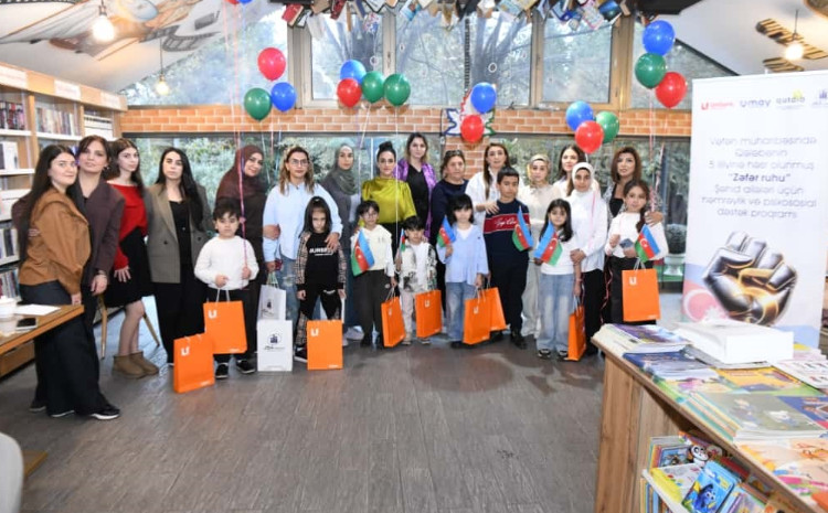 Unibank şəhid ailələri ilə bağlı daha bir tədbirə dəstək olub 